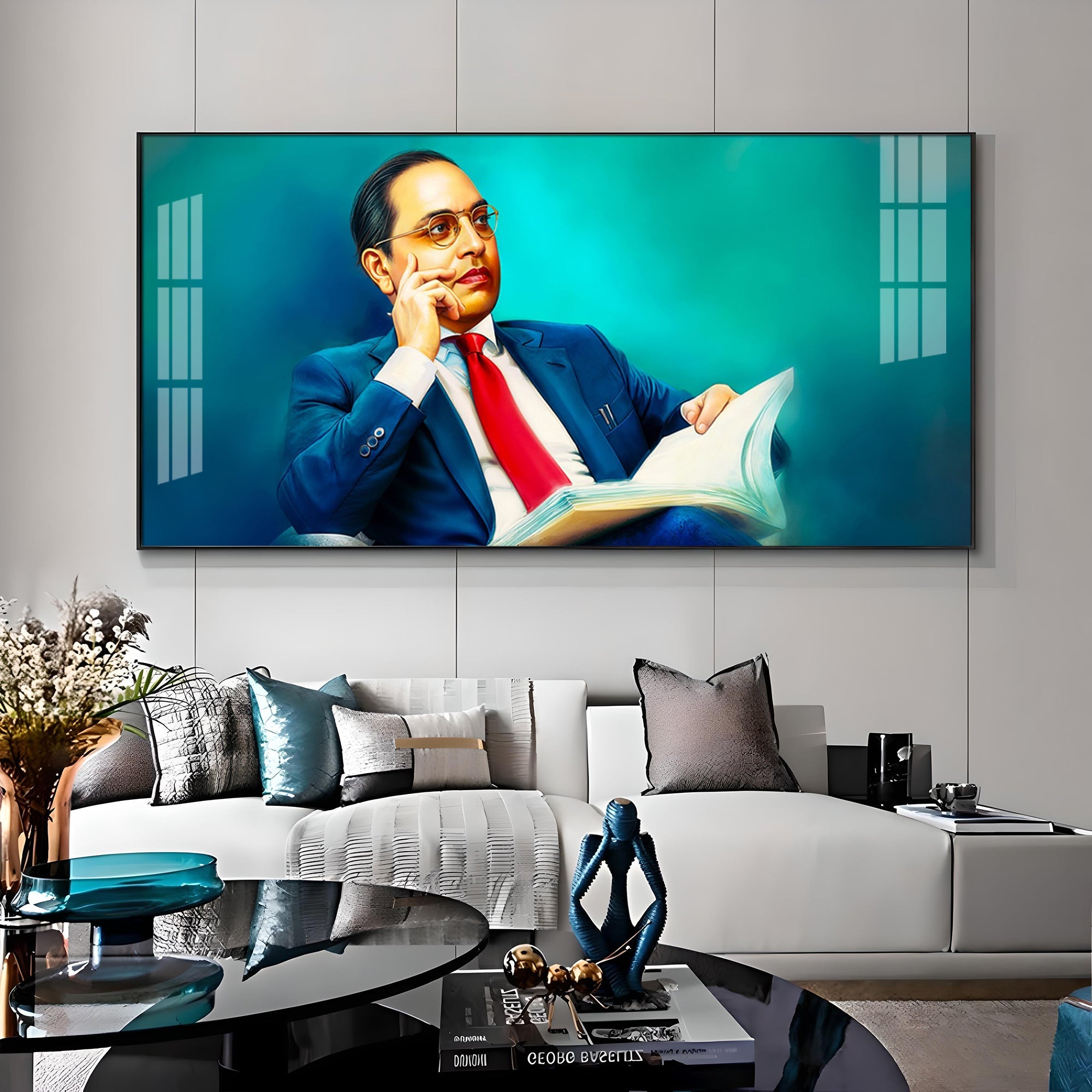Bhimrao Ramji Ambedkar ji Premium Acrylic Horizontal Wall Art