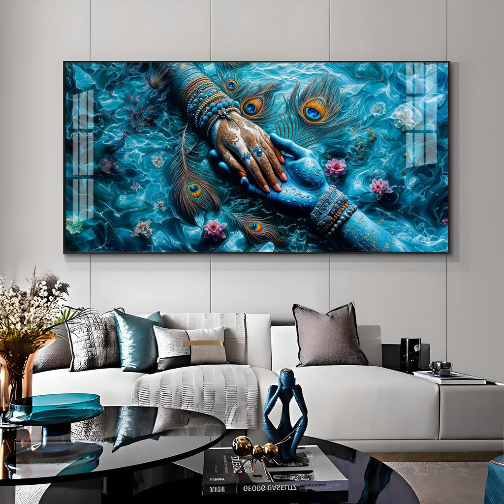 Radiant Hand Touch Premium Acrylic Horizontal Wall Art