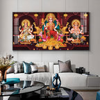 Maha Laxmi Deception Premium Acrylic Horizontal Wall Art