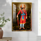 Shri Guru Hargobind Sahib Ji Premium Acrylic Vertical Wall Art