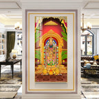 Shree Tirupati Balaji Premium Acrylic Vertical Wall Art