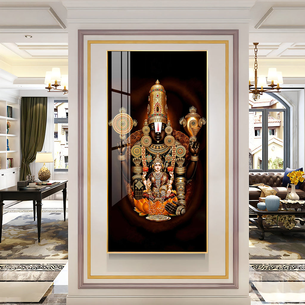 Eternal Spirituality Premium Acrylic Vertical Wall Art