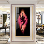 Tranquil Om Premium Acrylic Vertical Wall Art