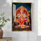 God Lalita Sahasranamadess Premium Acrylic Vertical Wall Art