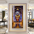Lord Jagannath Portrait Premium Acrylic Vertical Wall Art
