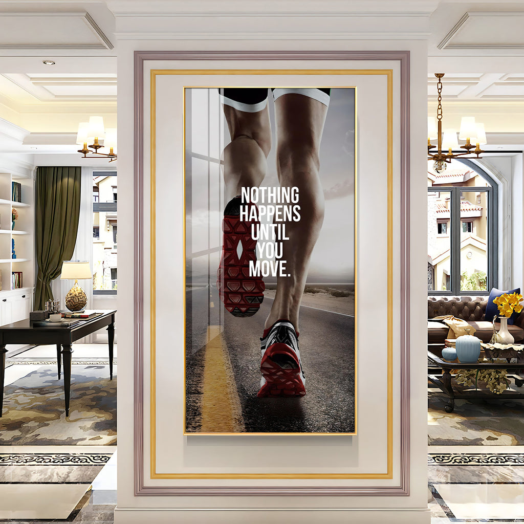 Fitness Enthusiast Premium Acrylic Vertical Wall Art