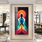 Inner Enlightenment Premium Acrylic Vertical Wall Art