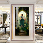 The Parable of Lost Sheep Premium Acrylic Vertical Wall Art