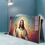 Jesus Blessings Premium Acrylic Horizontal Wall Art
