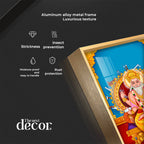 Lord Vishwakarma Premium Acrylic Vertical Wall Art