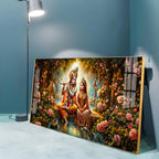 Eternal Love Portrait Premium Acrylic Horizontal Wall Art