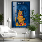 Shri Kashtbhanjan Dev Hanumanji Premium Acrylic Vertical Wall Art