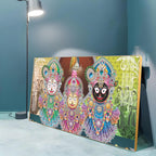 Jay Jagannatha Swami Premium Acrylic Horizontal Wall Art