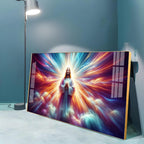 Jesus In Twilight Premium Acrylic Horizontal Wall Art
