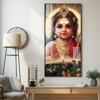 Lord Muruga Premium Acrylic Vertical Wall Art