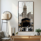 Holy Islamic Place Premium Acrylic Vertical Wall Art