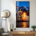 Kedarnath Dham Premium Acrylic Vertical Wall Art