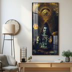Shiv Saadhna Premium Acrylic Vertical Wall Art