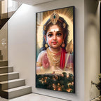 Lord Muruga Premium Acrylic Vertical Wall Art