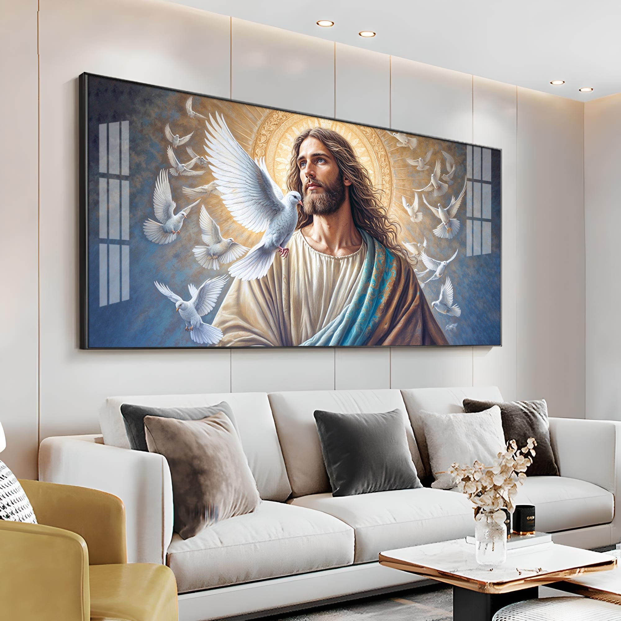 Tranquil Faith Premium Acrylic Horizontal Wall Art
