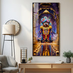 Lord Jagannath Portrait Premium Acrylic Vertical Wall Art