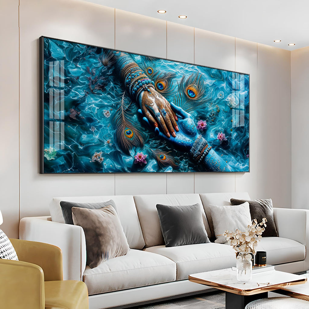 Radiant Hand Touch Premium Acrylic Horizontal Wall Art