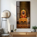Majestic Jaggannath Premium Acrylic Vertical Wall Art