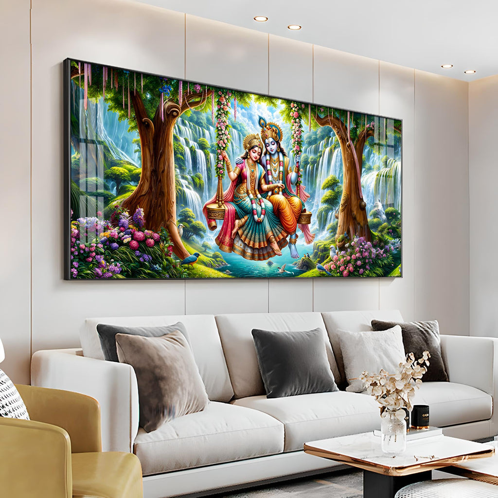 Ethereal Goddess Portraits Premium Acrylic Horizontal Wall Art