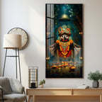 Portrait Of The Jagannath Soul Premium Acrylic Vertical Wall Art