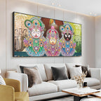 Jay Jagannatha Swami Premium Acrylic Horizontal Wall Art
