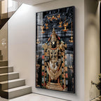 Lord Tirupati Premium Acrylic Vertical Wall Art