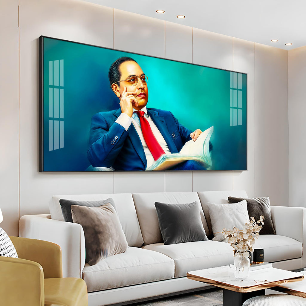 Bhimrao Ramji Ambedkar ji Premium Acrylic Horizontal Wall Art