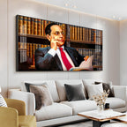 Dr. B.R. Ambedkar Portray Premium Acrylic Horizontal Wall Art
