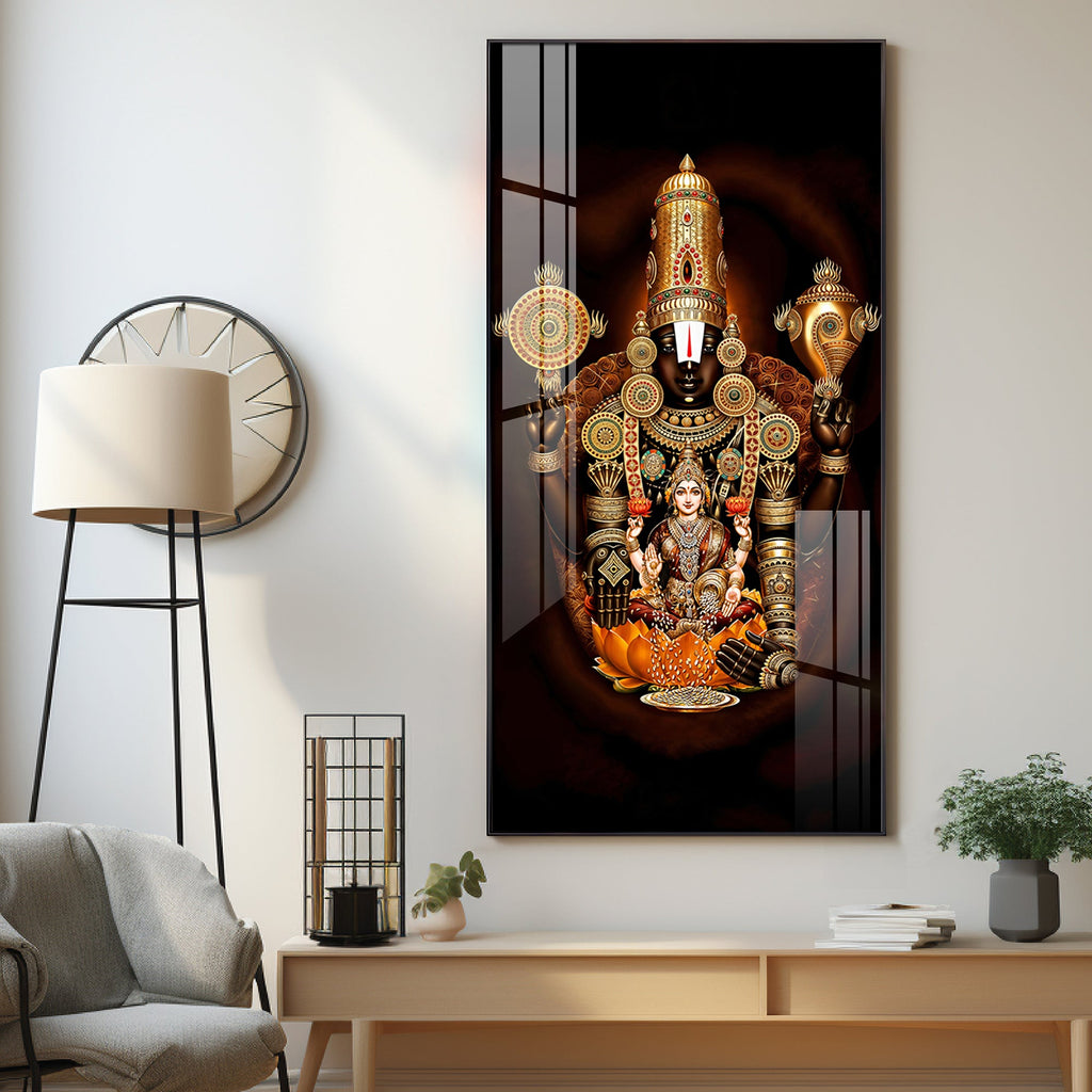 Eternal Spirituality Premium Acrylic Vertical Wall Art