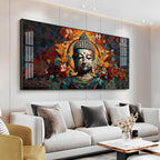 Enlightenment Buddha Premium Acrylic Horizontal Wall Art