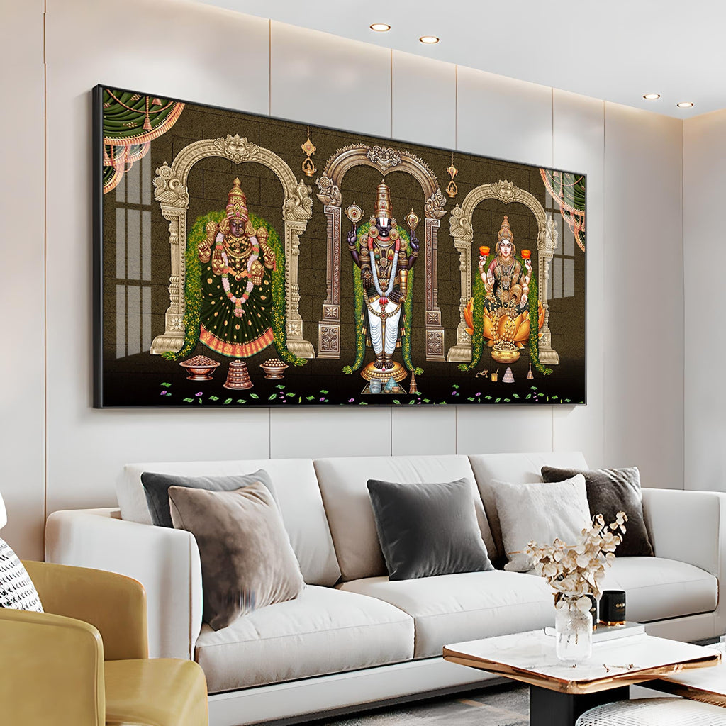 Ethereal Deities Premium Acrylic Horizontal Wall Art