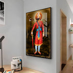 Shri Guru Hargobind Sahib Ji Premium Acrylic Vertical Wall Art
