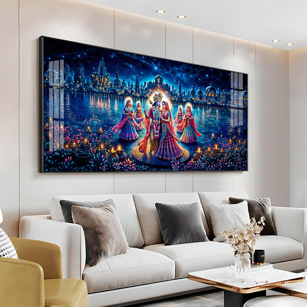 Nocturnal Elegance Premium Acrylic Horizontal Wall Art