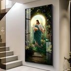 The Parable of Lost Sheep Premium Acrylic Vertical Wall Art