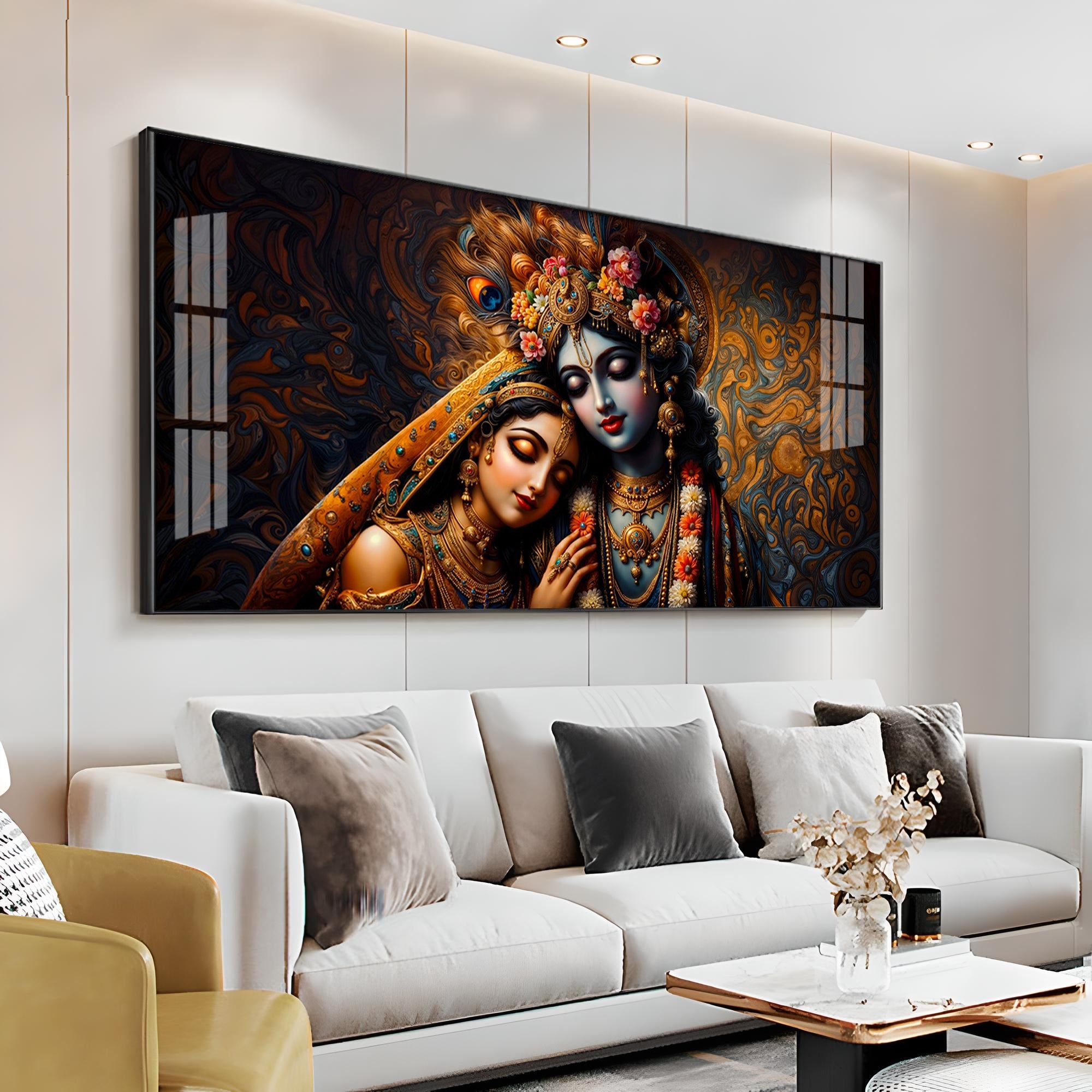 Radiant Devotion Premium Acrylic Horizontal Wall Art
