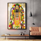 Shri Ram Janmbhoomi Portray Premium Vertical Wall Art