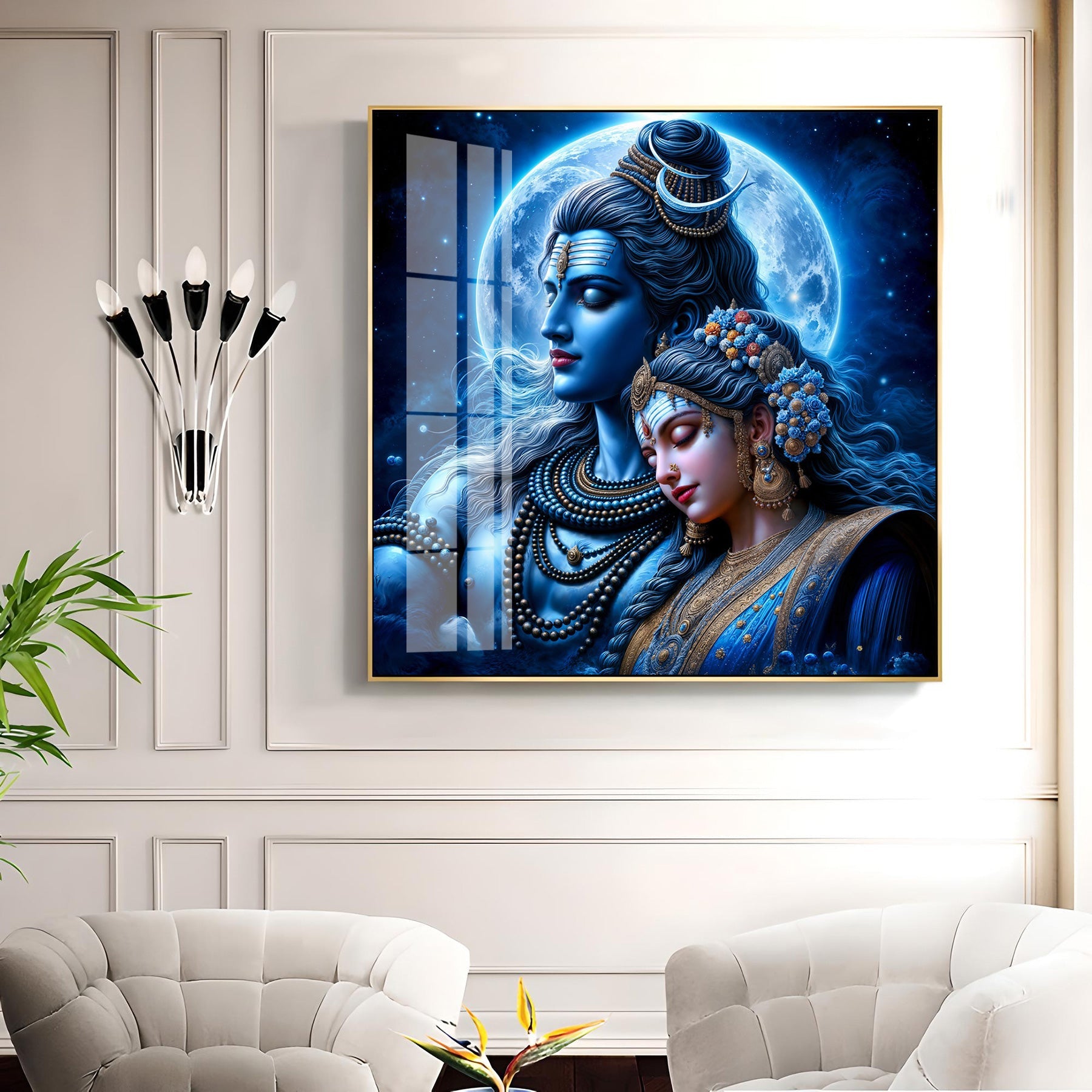 Sacred Perfection Premium Acrylic Square Wall Art