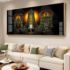 Sacred Sri Venkateswara Swamy Premium Acrylic Horizontal Wall Art