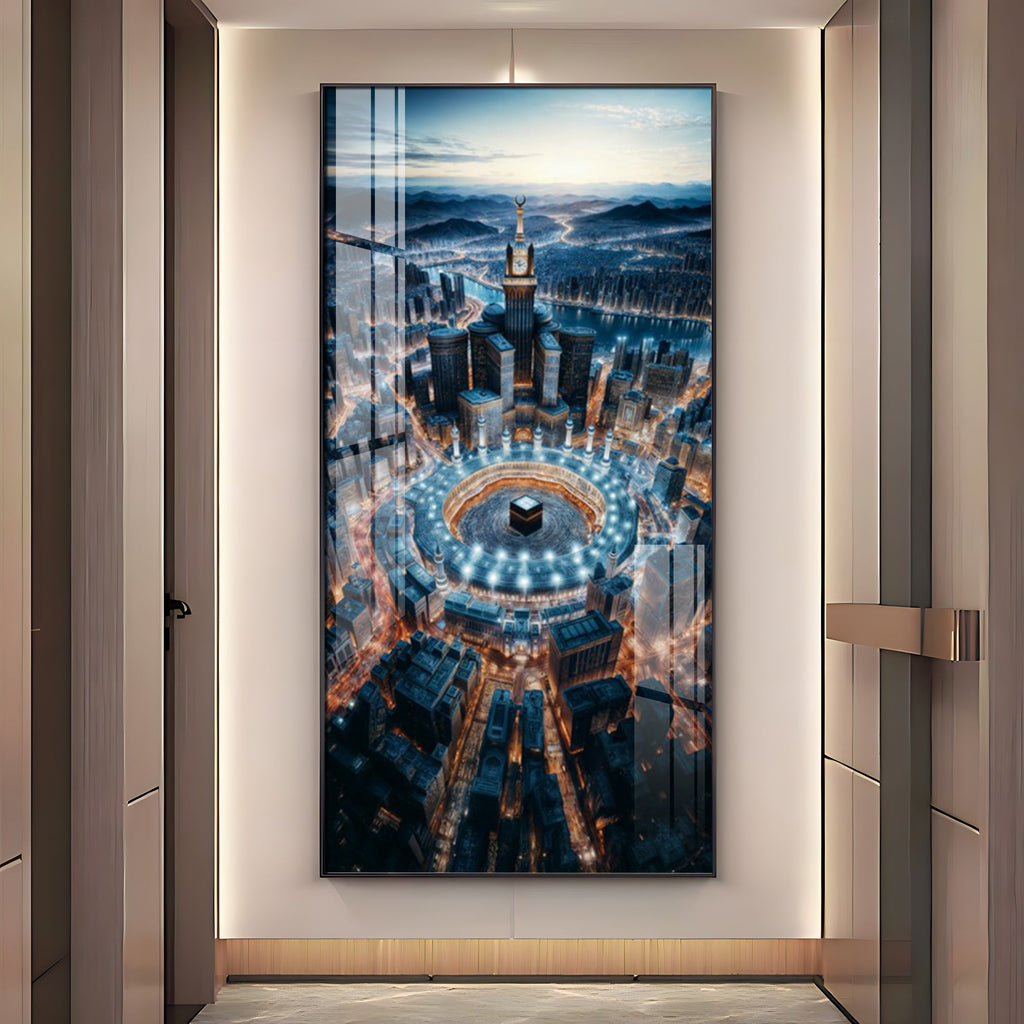 Skyline Canvas Premium Acrylic Vertical Wall Art