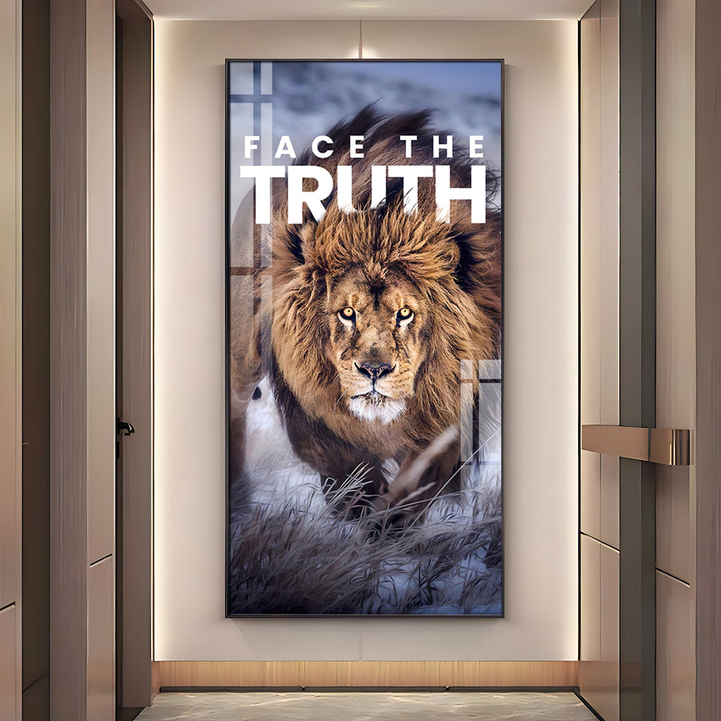 Be Fearless Premium Acrylic Vertical Wall Art