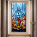 Shiva's Blessing Premium Acrylic Vertical Wall Art