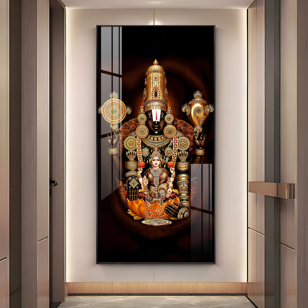 Eternal Spirituality Premium Acrylic Vertical Wall Art