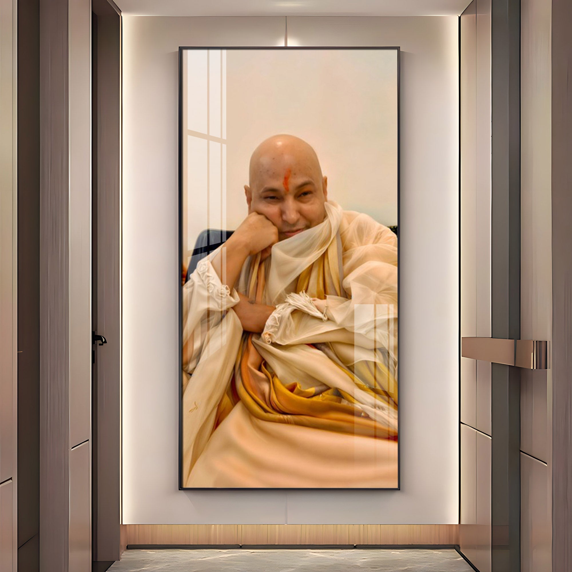 Dugri Wale Guruji Premium Acrylic Vertical Wall Art