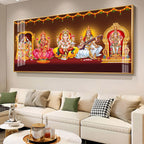 Tirupati Balaji Deception Premium Acrylic Horizontal Wall Art