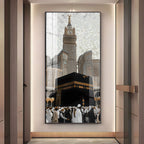Holy Islamic Place Premium Acrylic Vertical Wall Art